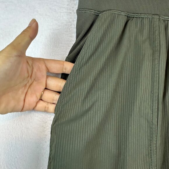 Lululemon Athletica Olive Green Joggers Womens 6 Athleisure Active Gym Running - Picture 10 of 14